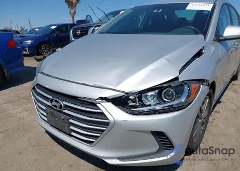 2018 Hyundai Elantra Sel z USA, uszkodzony, nr VIN 5NPD84LF1JH223492